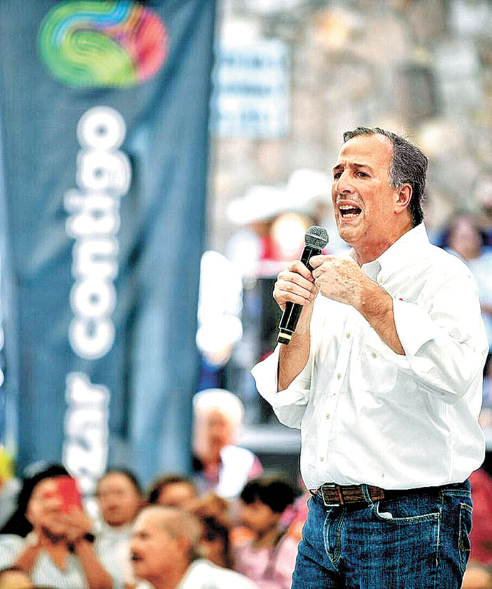 El aspirante del PRI-Verde-Panal. (EFE)