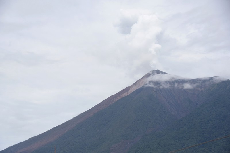 El Volcán de Fuego hizo erupción el pasado domingo.