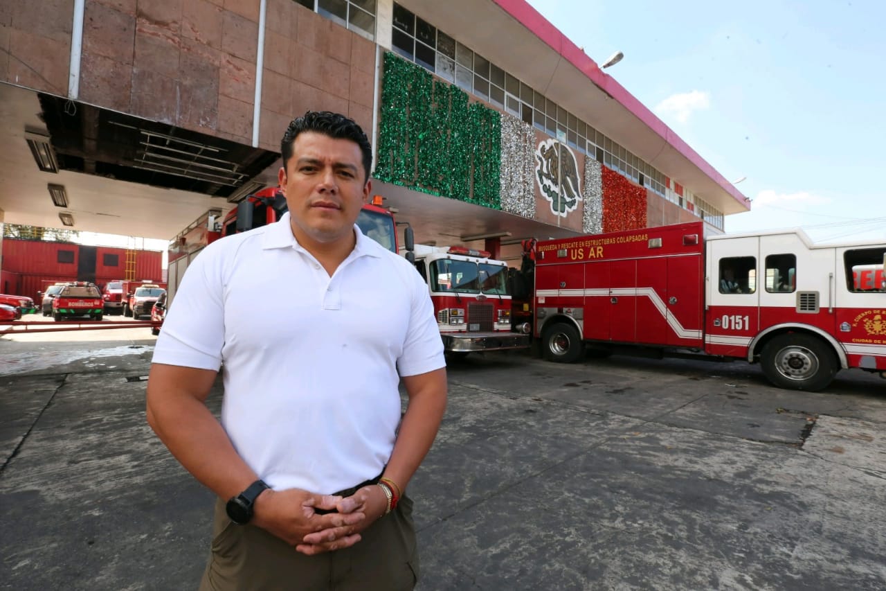 Ismael Figueroa, candidato a diputado local de la coalición Por la CdMx al Frente (Javier Ríos)