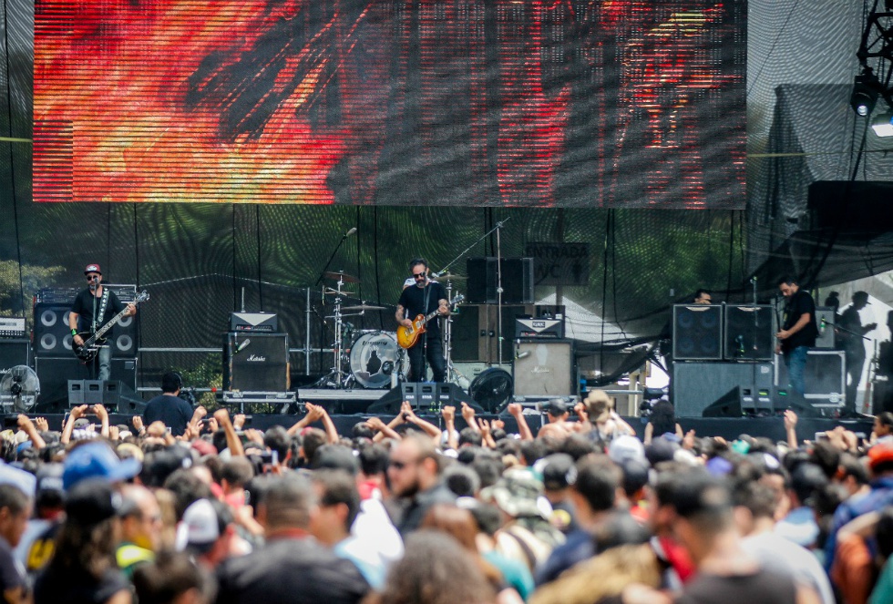 Molotov entregó un set lleno de energía y agradecimiento. (Francisco Martínez)