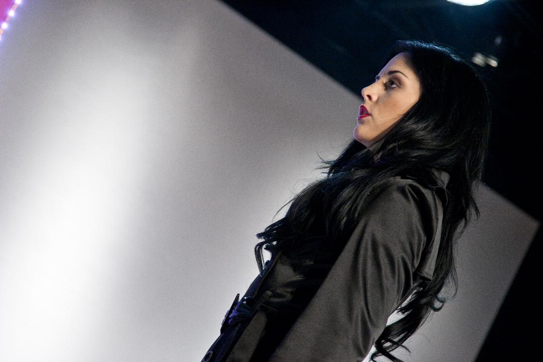 Stephanie Salas en la obra: "Sin cura o adiós le dije".