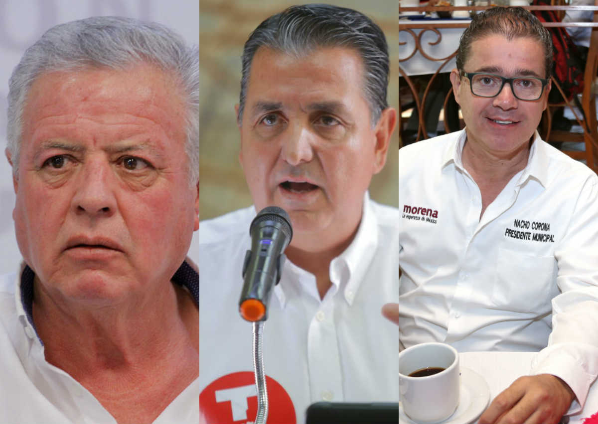 Candidatos a la alcaldía de Torreón del PAN, PRI y Morena. (Milenio Digital)