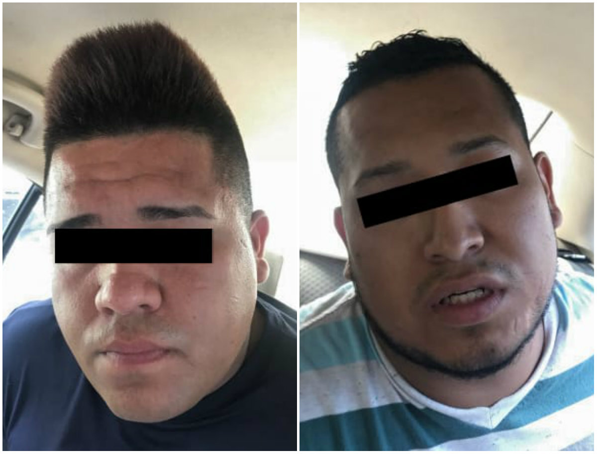 Los detenidos fueron identificados como Ernesto Vidal L. de 24 años de edad, y a Alejandro R., de 22. (Especial).