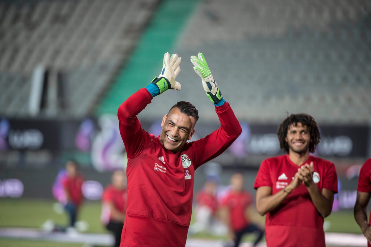 Essam El-Hadary podría convertirse en el jugador más veterano de los Mundiales (Twitter @fifaworldcup_es)