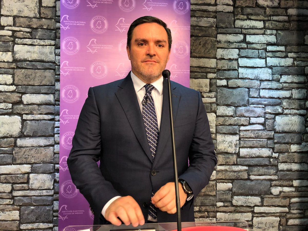 Federico Döring, candidato a diputado local por el Distrito 13 de Miguel Hidalgo.