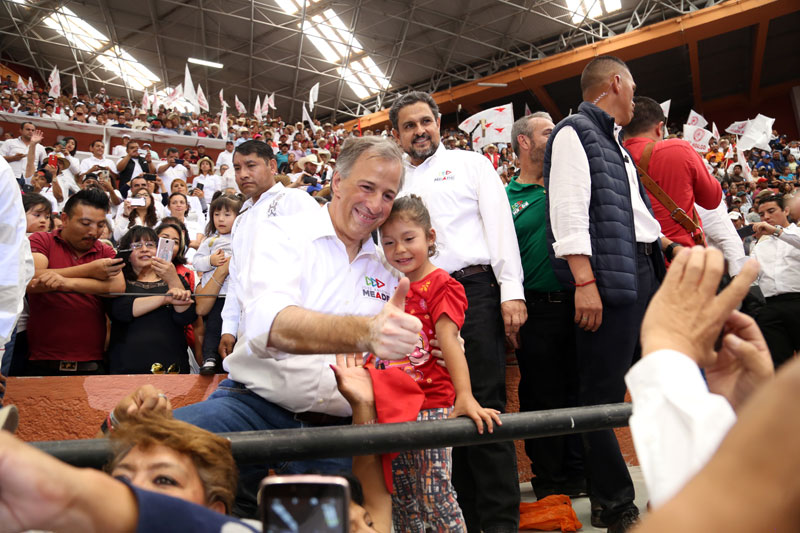 Jaime Rodríguez Calderón es el único que falta por visitar el estado de Hidalgo. (Jorge Sánchez)