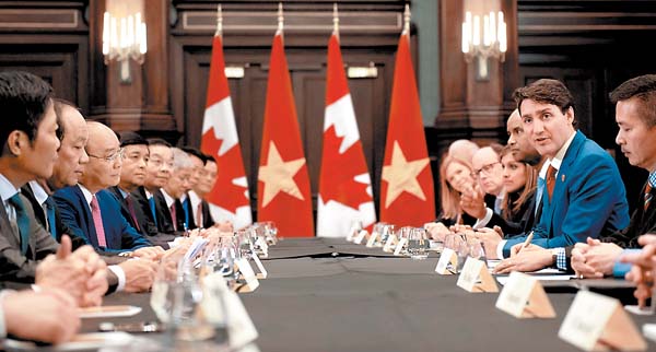 El primer ministro confirmó que Canadá adoptaría represalias en julio.