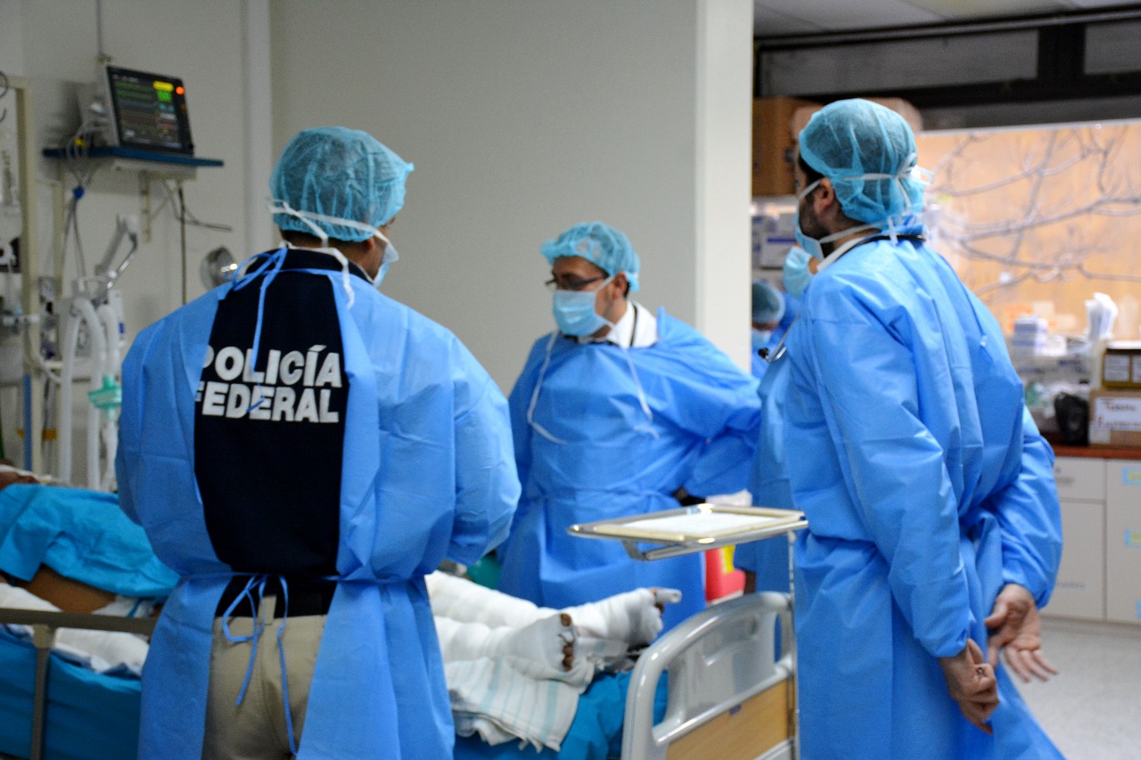 Ambos pacientes serán trasladados al Centro Nacional de Investigación y Atención de Quemados.
