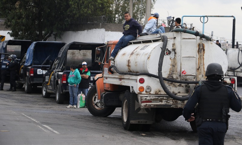 Se pondrá en marcha uso de pipas del Sacmex, así como pipas particulares rentadas.(Cuartoscuro)