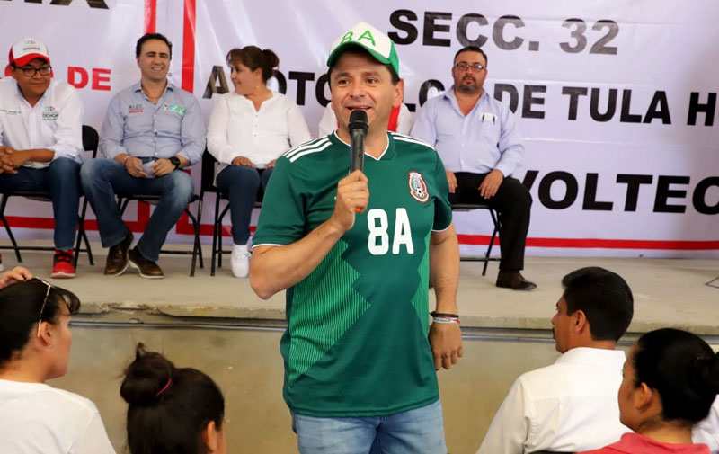 Se dijo satisfecho de los alcances que ha tenido entre los posibles votantes. (Cortesía)