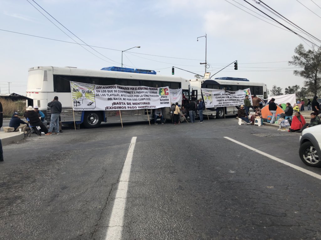 Se prevé que los manifestantes se dirijan al AICM (Especial)