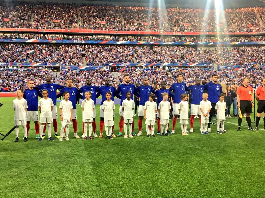 Selección de Francia (Twitter @equipedefrance)