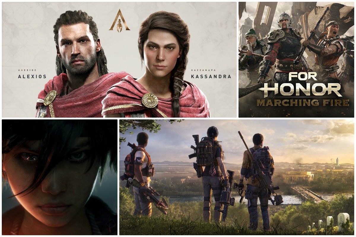 Assassin's Creed Odyssey y The Division 2 son los juegos más esperados de Ubisoft.