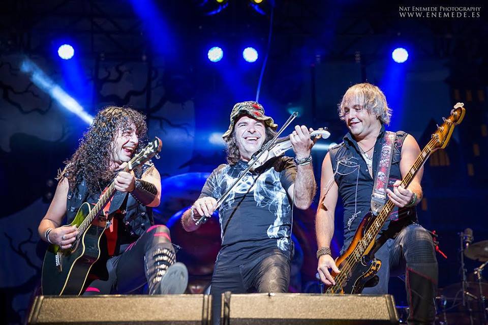 La banda de metal español viajó a Bolivia para ofrecer una serie de conciertos (Facebook Mägo de Oz).