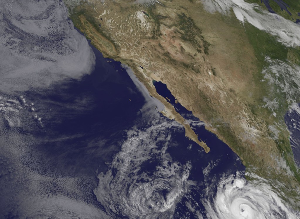 'Bud' ocasionará tormentas torrenciales en Colima y el sur de Jalisco. AFP
