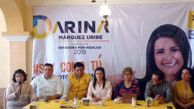 La candidata al Senado reconoció que la falta de participación de los votantes ha sido históricamente el enemigo a vencer. (Teodoro Santos)
