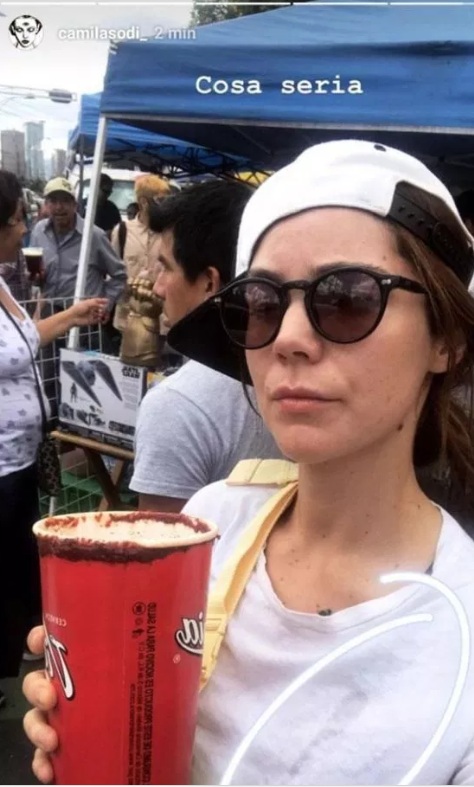 Así disfruta Camila Sodi de la Ciudad de México. (Instagram)