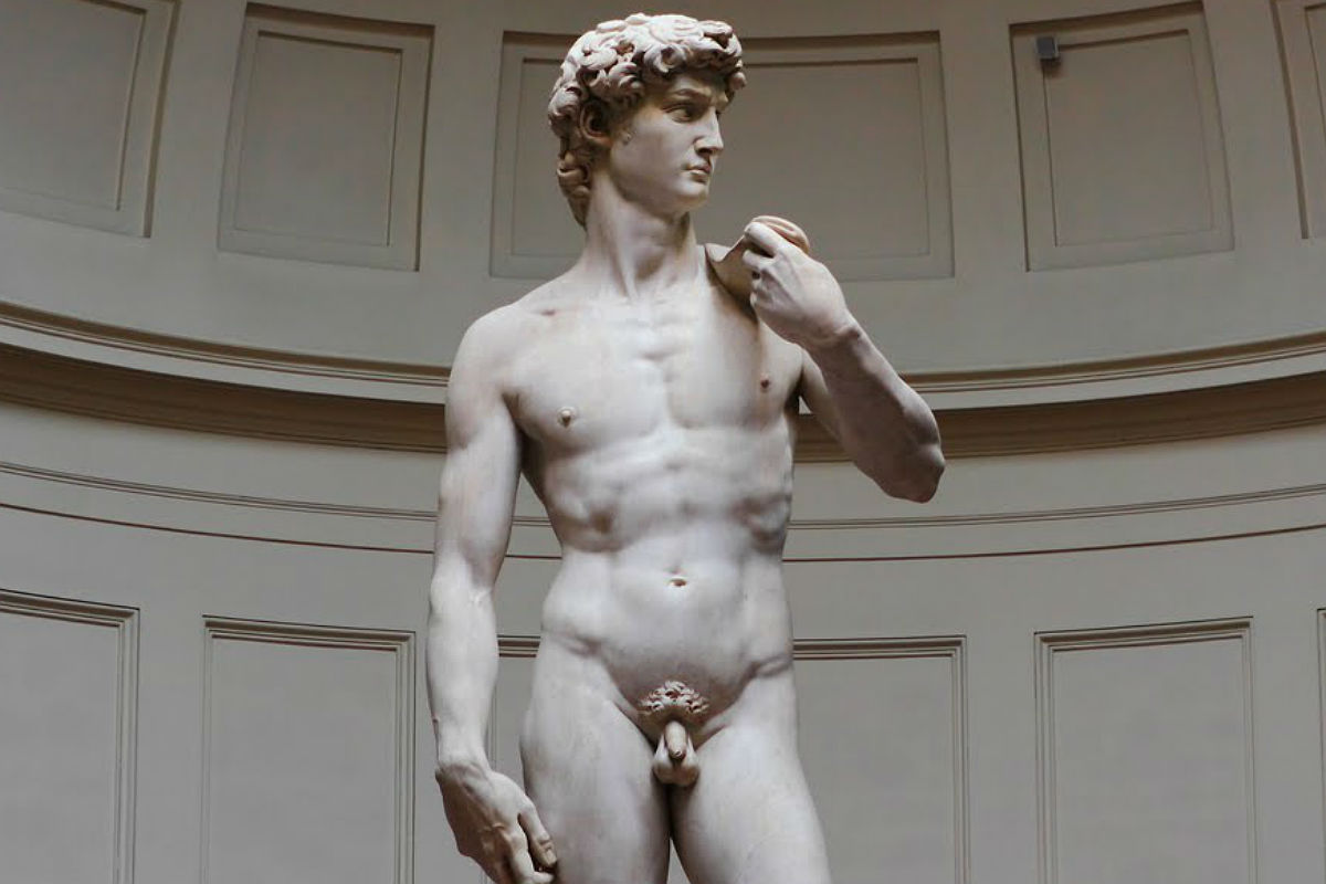 El David de Miguel Ángel. (Wikicommons)
