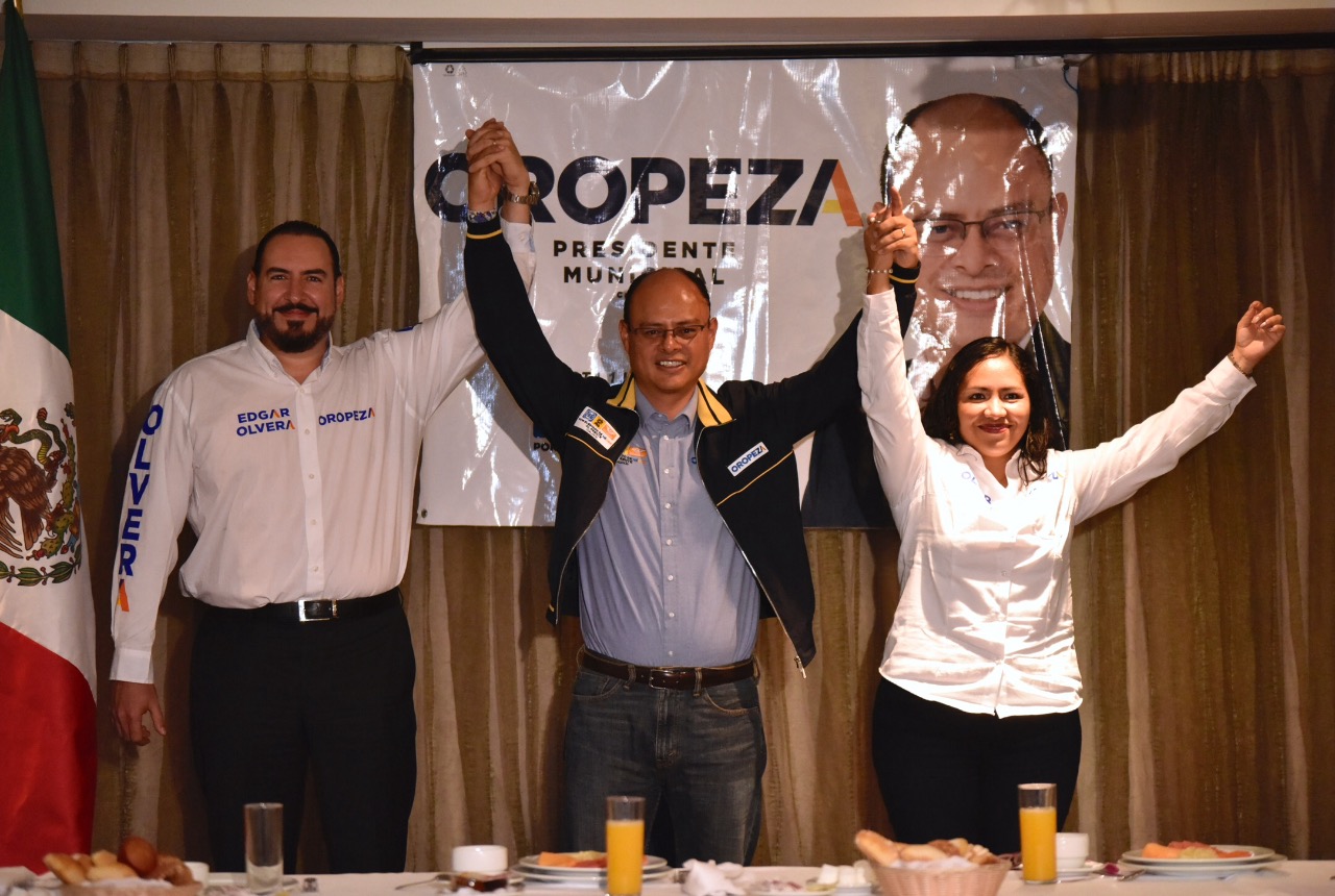En conferencia de prensa. (Especial)