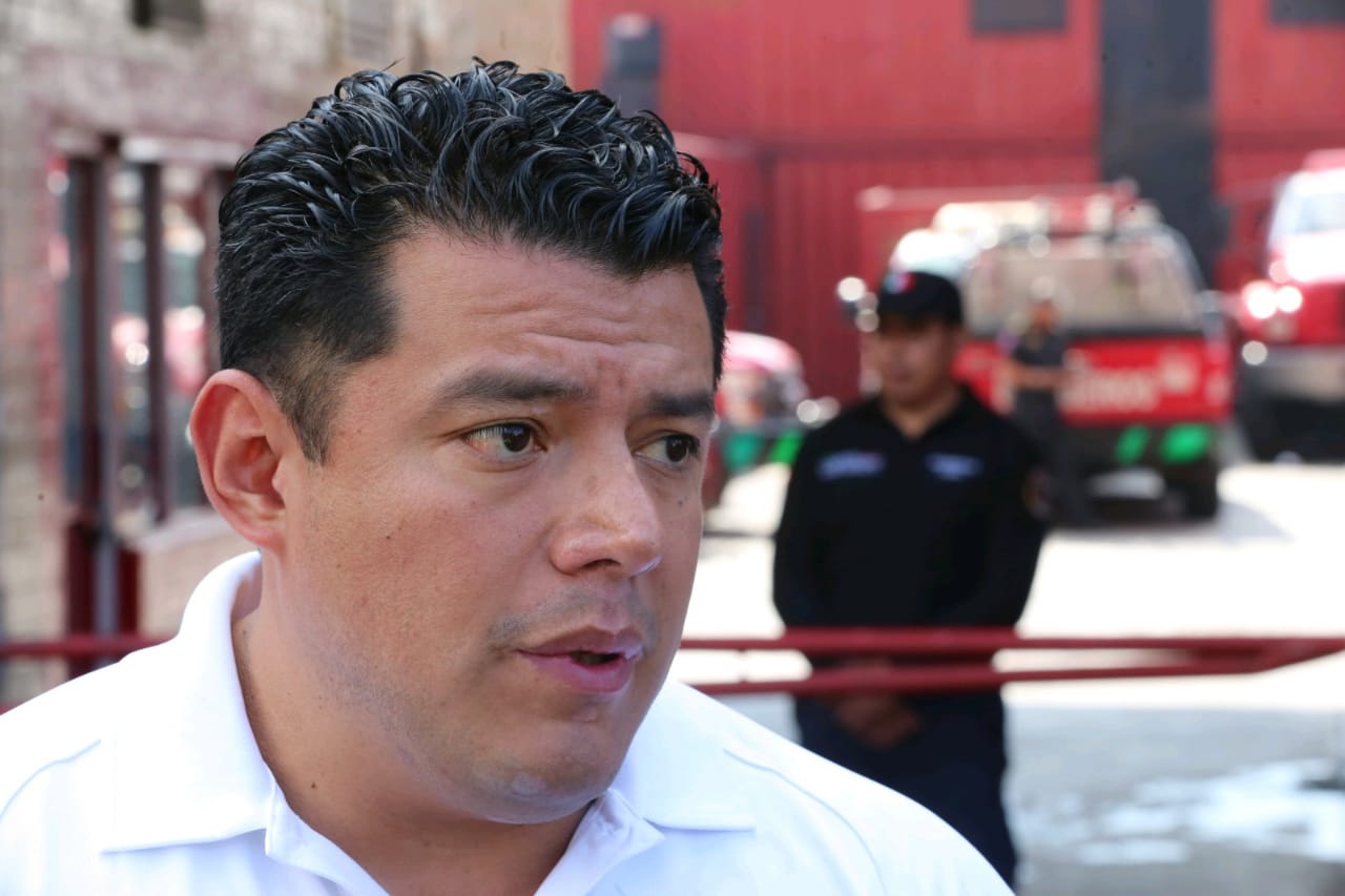 Ismael Figueroa, el secretario general del Sindicato de Bomberos de la Ciudad de México (Javier Ríos)