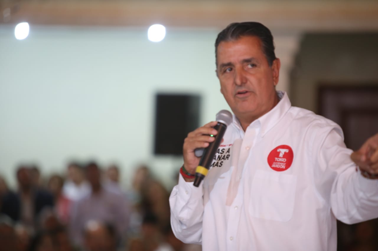 José Antonio Gutiérrez Jardón, candidato del PRI a la alcaldía de Torreón. (Arturo Salazar)