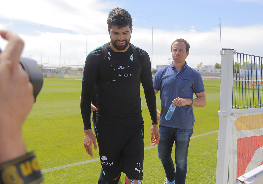 El jugador santista viene recuperándose de una lesión, la cual lo  dejó sin mundial. (Milenio Digital)