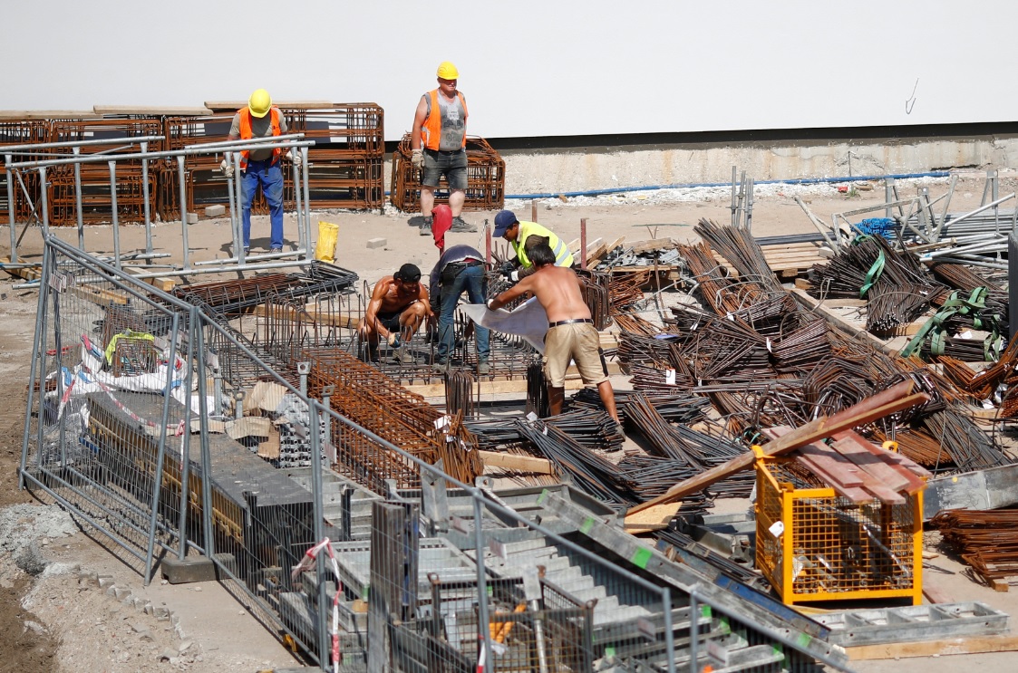 Industria de la construcción. (Foto: Reuters)