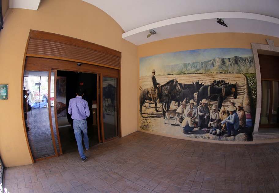El mural se encontraba en la antigua Presidencia de Torreón. (Manuel Guadarrama)