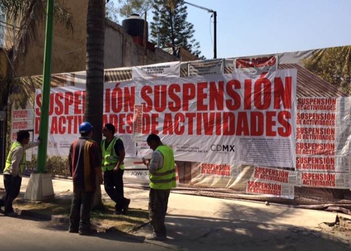 Las principales delegaciones donde se han realizado las verificaciones y suspensiones son Benito Juárez, Cuajimalpa y Cuauhtémoc. (Archivo)