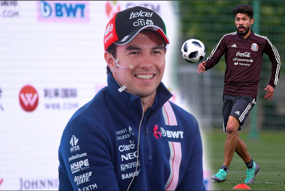 Sergio 'Checo' Pérez y Oribe Peralta (Imago7)