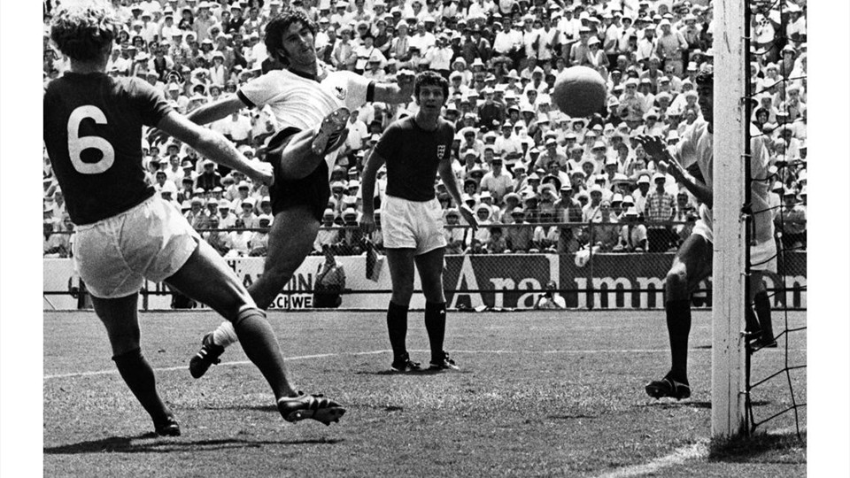 Uno de los partidos en el Mundial de México 1970. (FIFA)