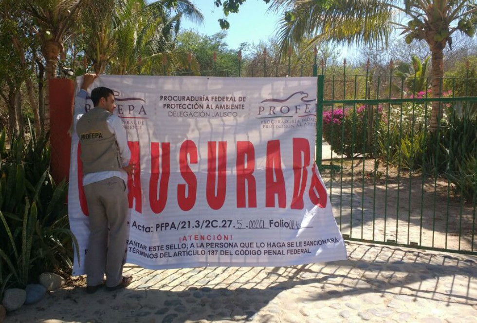 Las “Cabañas El Cielito” fueron clausuradas de manera definitiva. (Cortesía)