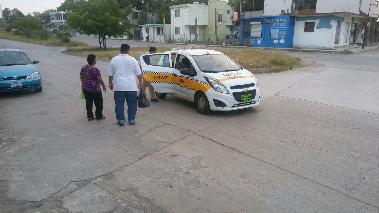 Taxistas identifican sectores riesgosos.(Yazmín Sánchez)
