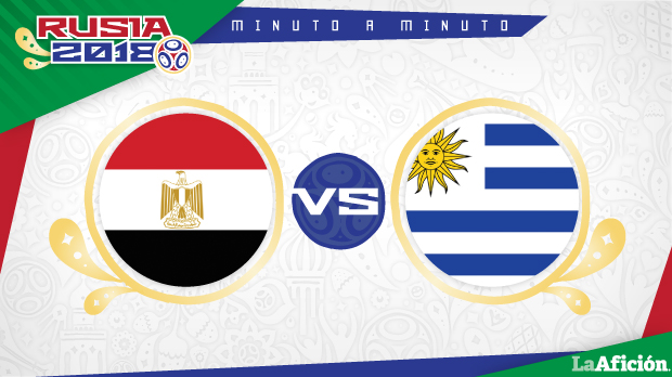 Egipto vs Uruguay, Mundial Rusia 2018: MINUTO A MINUTO