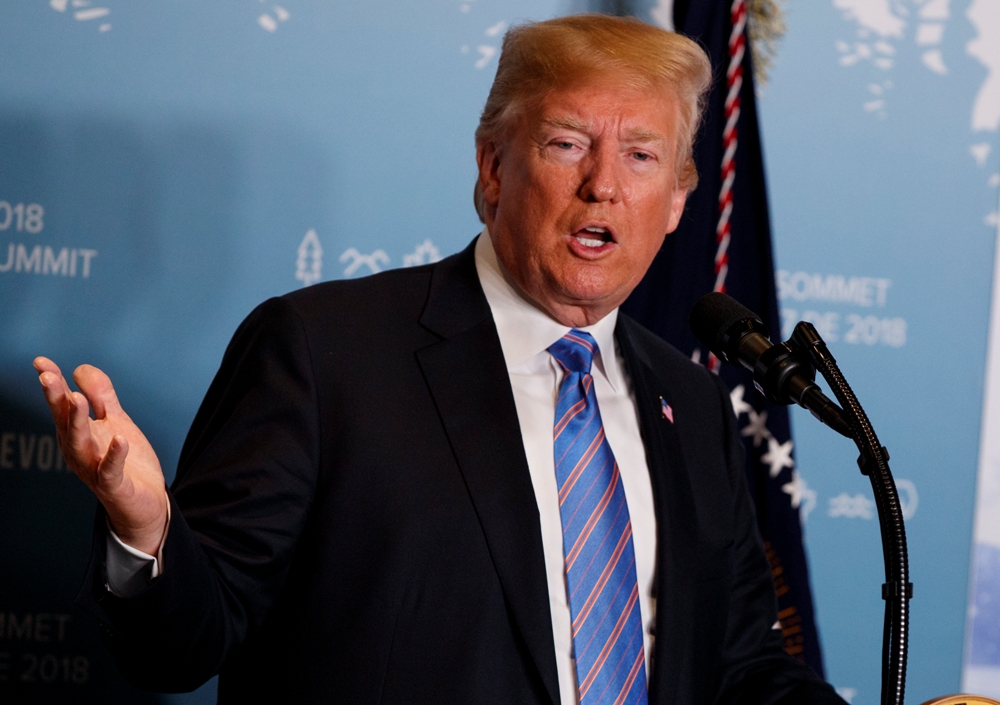 Ex empleados de Cambridge Analytica estarían trabajando en la reelección de Trump en 2020. (AP)