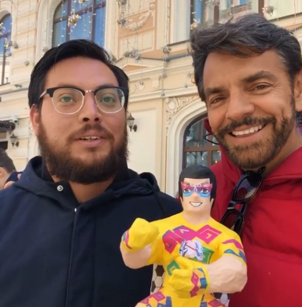 Eugenio Derbez está en Rusia 2018. (Instagram)