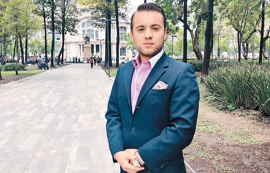 Guillermo Gutiérrez, director de la Fundación Nacional de Investigaciones de Niños Robados y Desaparecidos. (Blanca Valadez)
