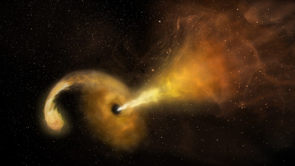 El hallazgo fue fruto del esfuerzo conjunto de 26 instituciones científicas. (Sophia Dagnello, NRAO/AUI/NSF; NASA, STScI)