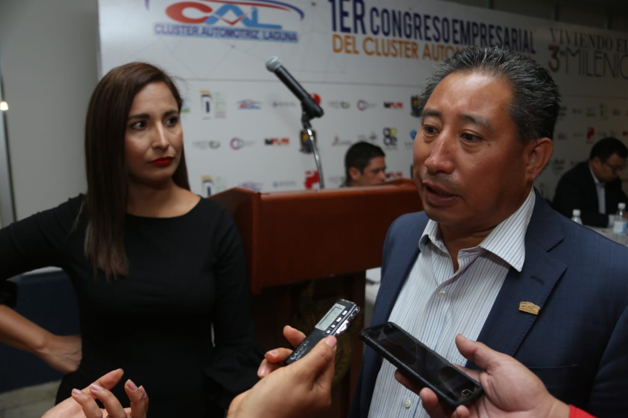 José Luis Hotema, presidente del Clúster Automotriz en La Laguna. (Arturo Salazar)