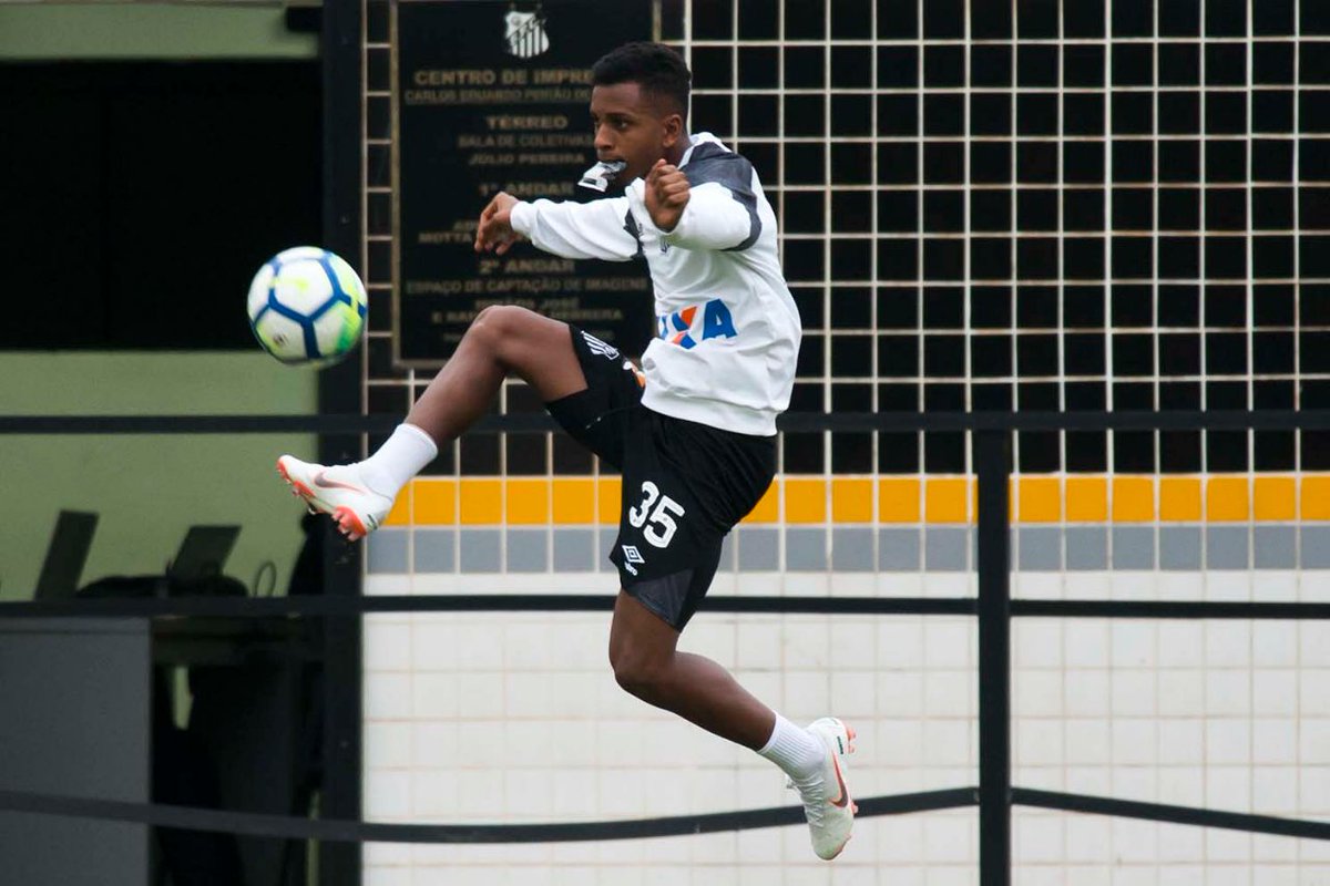 Rodrygo ya es jugador del Real Madrid (Twitter @RodrygoGoes)