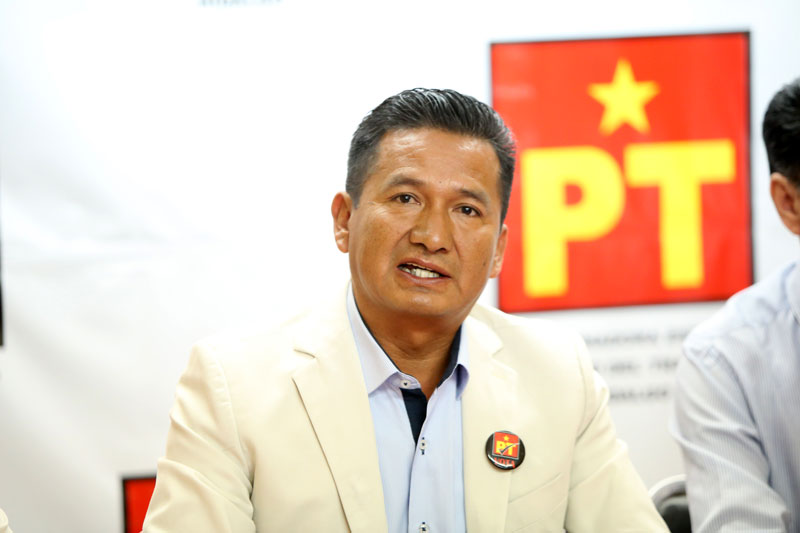 El Tribunal Electoral del Estado de Hidalgo (TEEH) emitió una amonestación pública al Partido del Trabajo (PT) y a su candidato. (Jorge Sánchez)