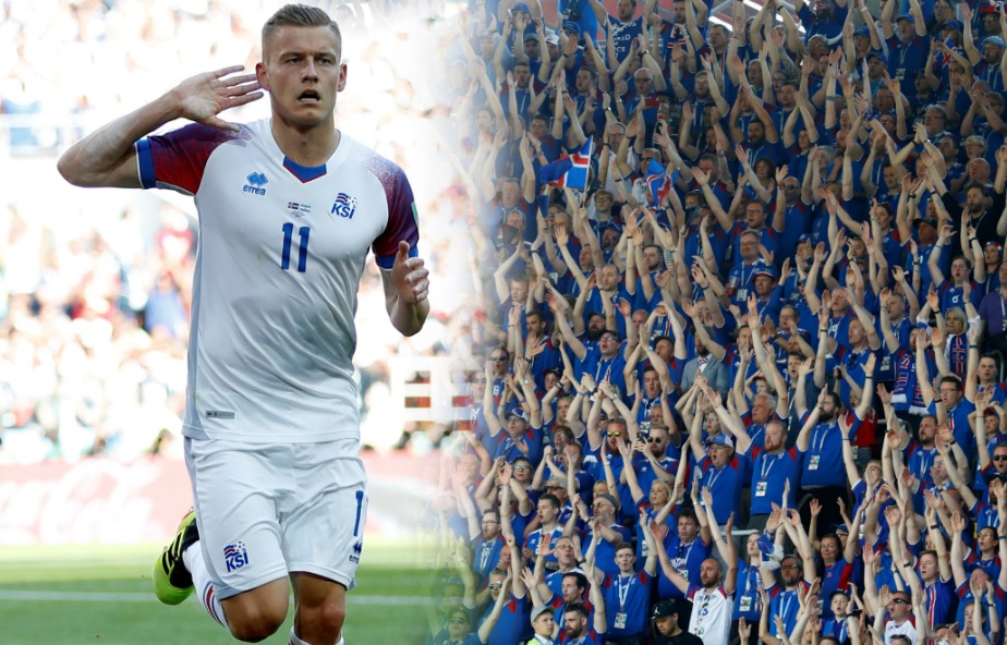 Afición de Islandia volvió a su tradicional grito en el Mundial (Reuters)