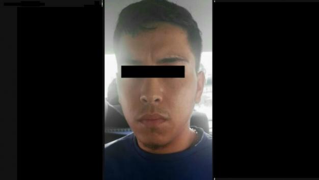 El detenido fue identificado como Cristian Ricardo A., de 22 años. (especial)