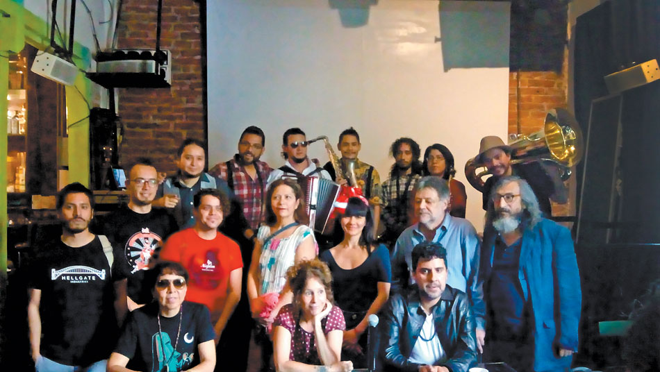 Las bandas participantes. (Arantxa Castillo)