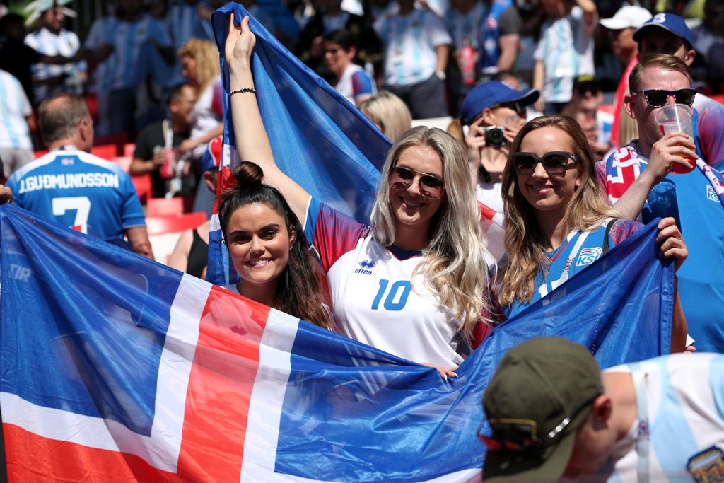Las mejores postales de las bellezas presentes en el día 3 de Rusia 2018 (Reuters)