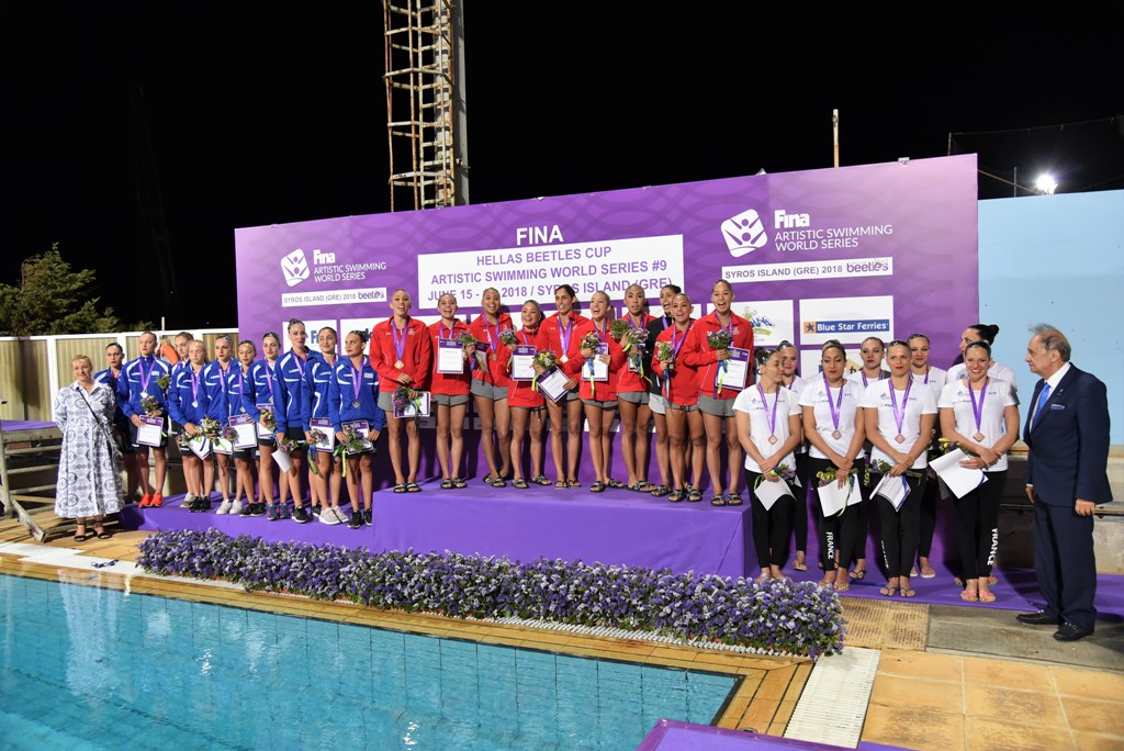 Las 'sirenas mexicanas' obtienen otro oro en el Mundial natación artística (Cortesía)