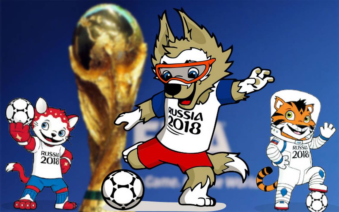 Como en otras Copas del Mundo, en Rusia escogieron animales como emblema del torneo. (Especial)