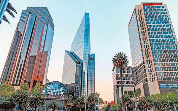 Edificio de la Bolsa Mexicana de Valores.