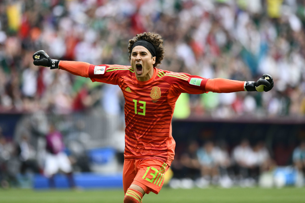 Guillermo Ochoa se erigió como uno de los jugadores claves en el triunfo de México sobre Alemania (Imago7)