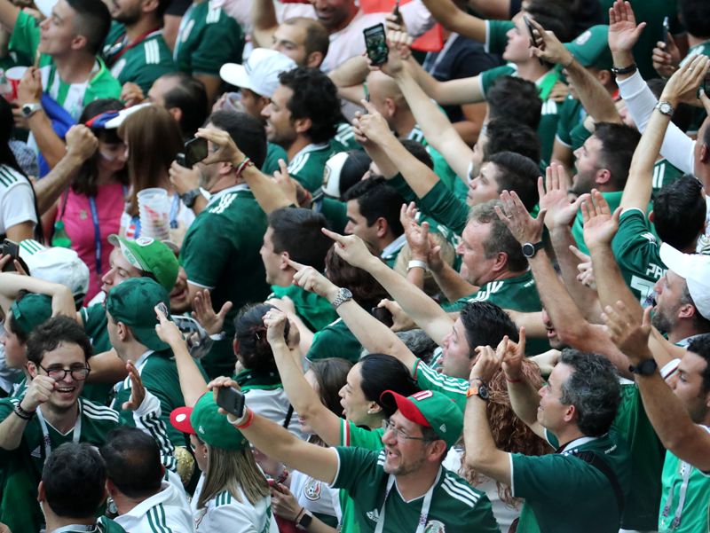 Los aficionados mexicanos